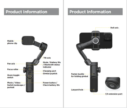 AOCHUAN Smart XE 3-Axis Handheld Gimbal